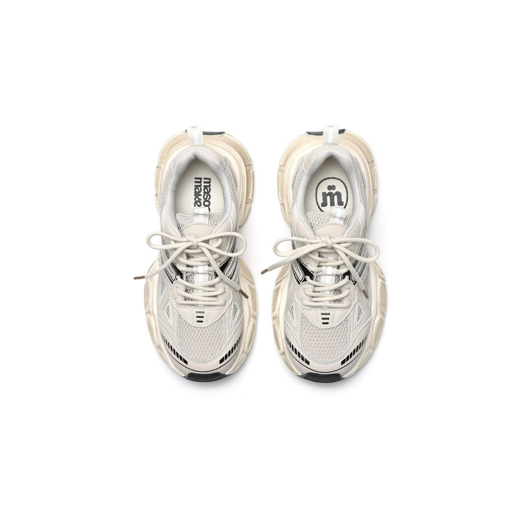 Women's Chunky Streetstyle Platform Sneakers – Technical Mesh