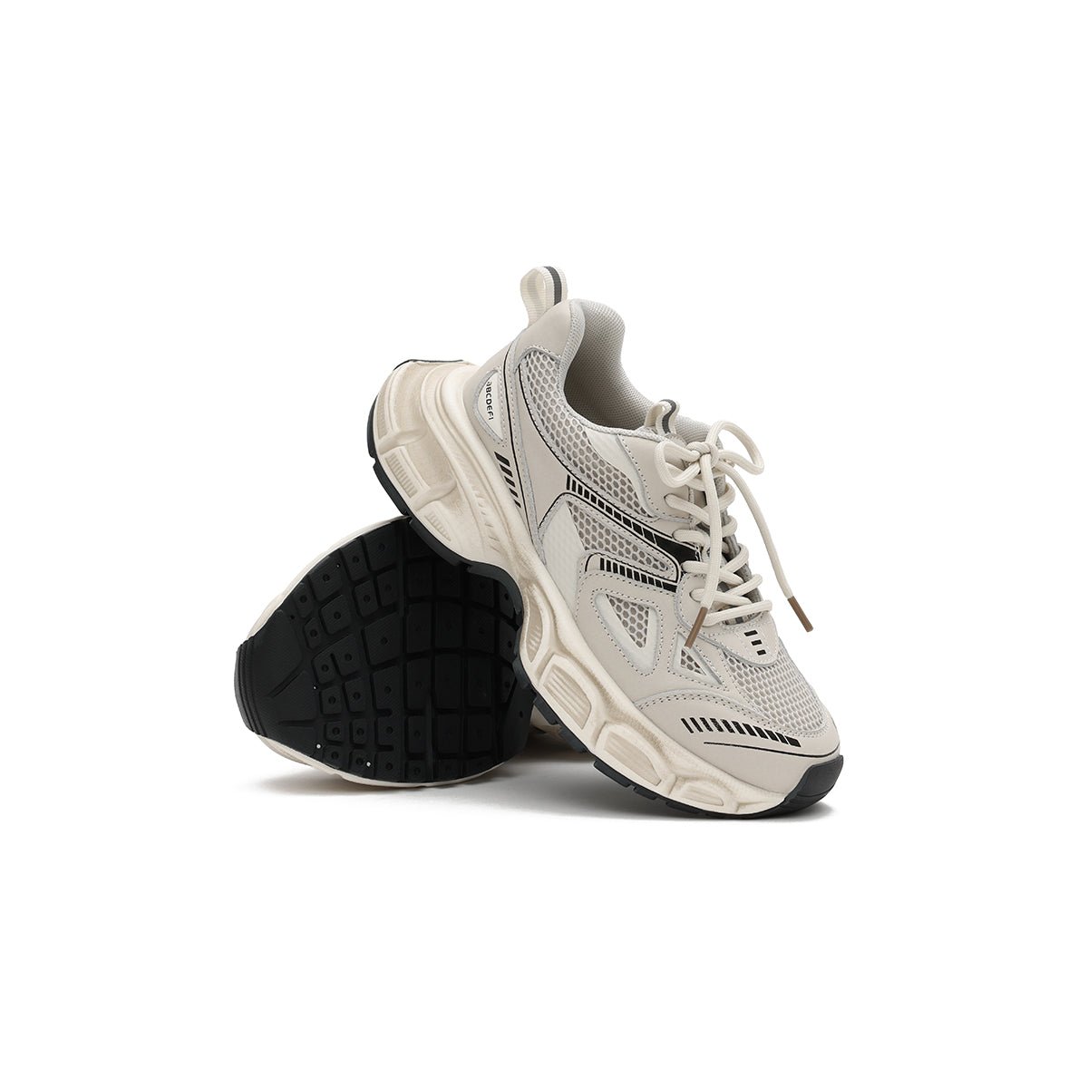 Women's Chunky Streetstyle Platform Sneakers – Technical Mesh