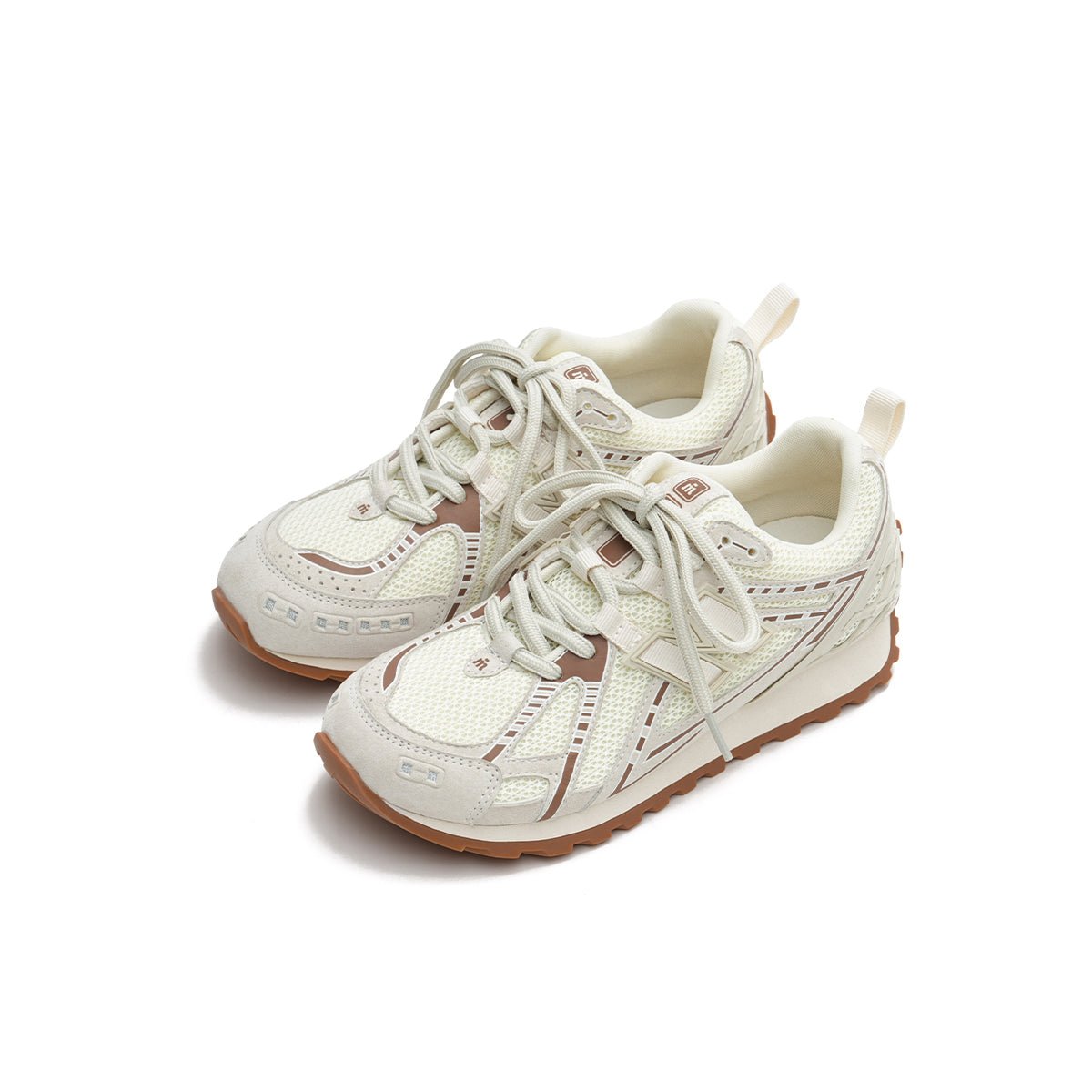 Women's Y2K Mesh Chunky Sneakers – Retro Platform Runner Shoes-1