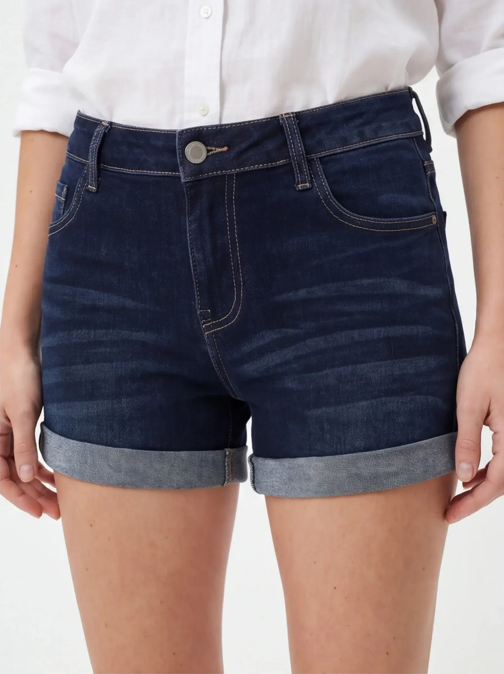 Textured Relaxed Fit Shorts