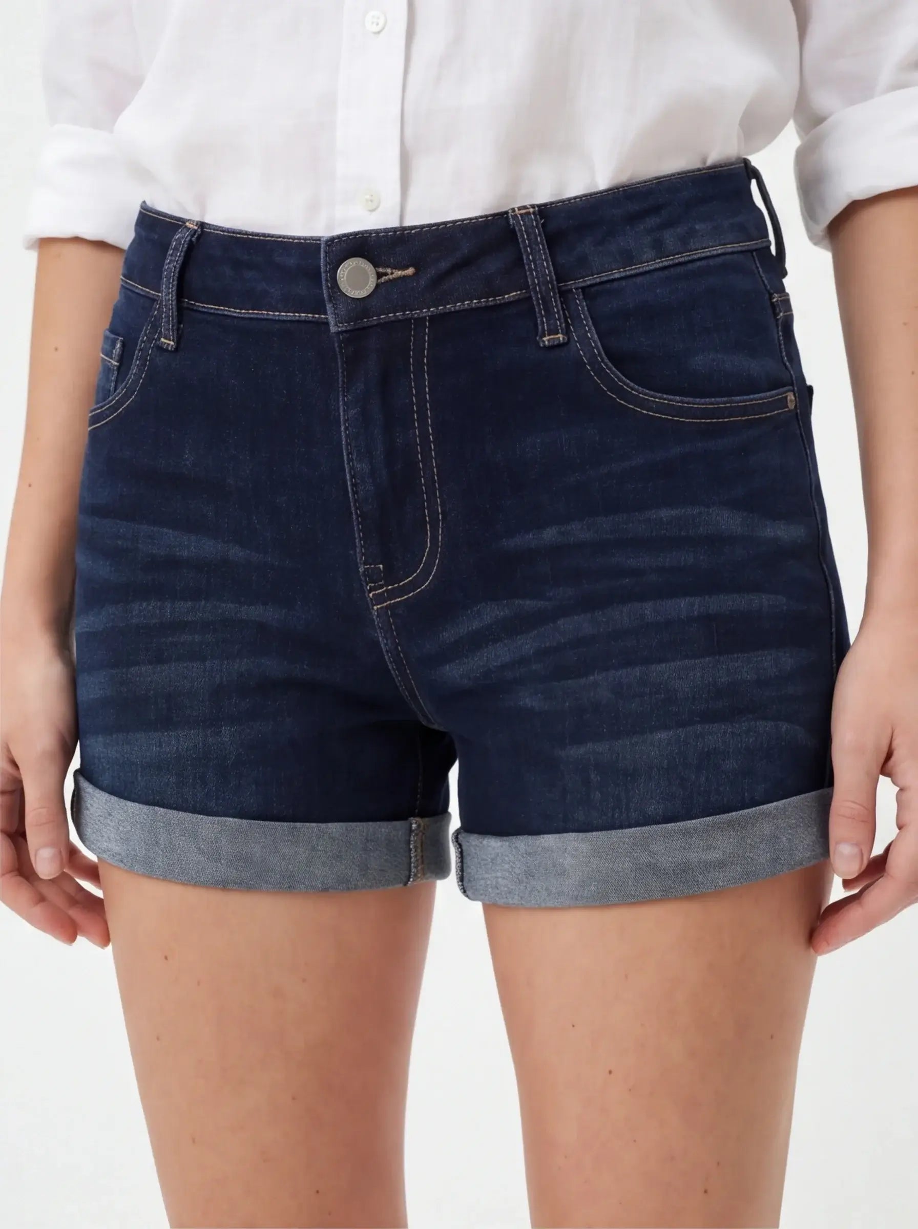 Textured Relaxed Fit Shorts